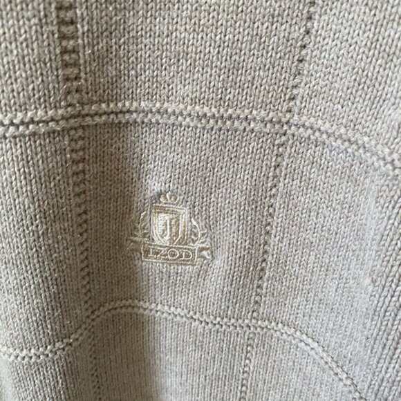 IZOD light brown crewneck - Picture 2 of 4